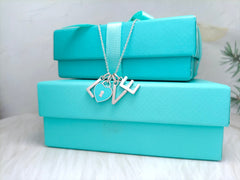 LOVE TEXT PEDANT NECKLACE