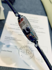 LADY ARPELS LOVER BRIDGE BLUE CROCODILE