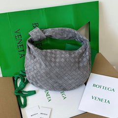 BV TEEN JODIE 36CM GREY SUEDE LEATHER