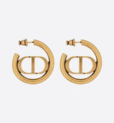 30 MONTAIGNE HOOP EARRINGS ANTIQUE GOLD