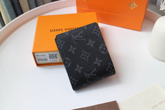 LV 25S MULTIPLE WALLET IN MONOGRAM ECLIPSE COATED CALFSKIN