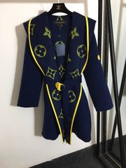 LV 25S BELTED WOOL COAT 0143