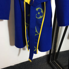 LV 25S BELTED WOOL COAT 0142