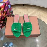 LP SUMMER CHARMS SANDALS EMERALD SUEDE