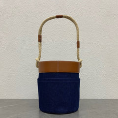 BUCKET CORDE 23 DENIM FABRIC NAVY BLUE
