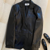 CELINE 25S LEATHER JACKET 0100