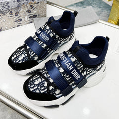 D-WANDER SNEAKERS IN COLORFUL TECHNICAL FABRIC AND SUEDE 153028