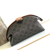 TRIOMPHE 24 BLACK PATTERN PRINTED CALFSKIN