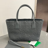 SMALL CABAT 32 IN SMOKE GRAY LAMBSKIN