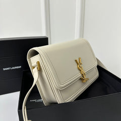 SOLFERINO 23 SATCHEL IN BOX WHITE CALFSKIN