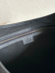 APHRODITE MEDIUM 39 SHOULDER BAG IN BLACK CALFSKIN