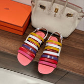 EPHESE SANDAL MULTI-COLOR CALFSKIN