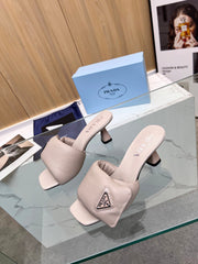 PRA SOFT PADDED NAPPA SANDALS 60 CHAMPAGNE LAMBSKIN