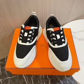GIGA SNEAKER BLACK MIX WHITE SUEDE