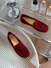 LP DOT SOLE WALK LOAFERS JAM SUEDE