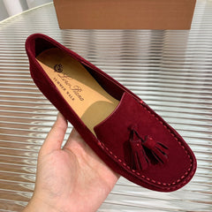 LP DOT SOLE WALK LOAFERS JAM SUEDE