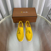 LP SUMMER WALK TASSELS LOAFERS YELLOW SUEDE