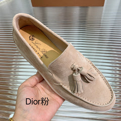 LP SUMMER WALK TASSELS LOAFERS TORTILLA SUEDE