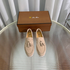 LP SUMMER WALK TASSELS LOAFERS TORTILLA SUEDE
