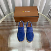 LP RETRO SUMMER WALK LOAFERS COBALT SUEDE