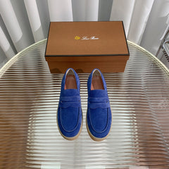 LP RETRO SUMMER WALK LOAFERS COBALT SUEDE
