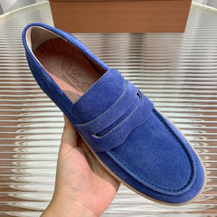 LP RETRO SUMMER WALK LOAFERS COBALT SUEDE