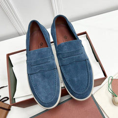 LP RETRO SUMMER WALK LOAFERS AEGEAN SUEDE