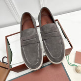 LP RETRO SUMMER WALK LOAFERS ASH SUEDE