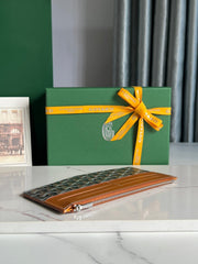 INSERT LOUISE 21 IN BROWN GOYARDINE CANVAS