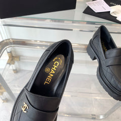 MOCCASINS black 1 CALFSKIN