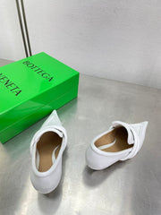 HIGH PUMP 35 MM IN WHITE CALFSKIN