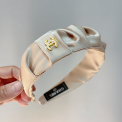 WHITE CREAM FABRIC HAIRBAND 925660