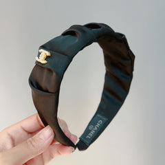 BLACK FABRIC HAIRBAND 925661