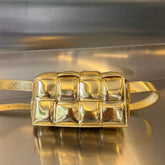 MINI CASSETTE 18 IN GOLDEN LAMBSKIN