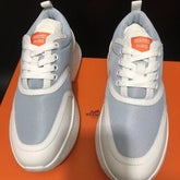 GIGA SNEAKER BRIGHT GRAY MIX WHITE CALFSKIN