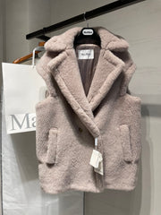 MAX MARA 25S SLEEVELESS TEDDY VEST 99550