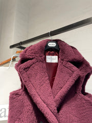 MAX MARA 25S SLEEVELESS TEDDY VEST 065