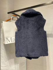 MAX MARA 25S SLEEVELESS TEDDY VEST 066