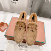 LP SUMMER CHARMS WALK LOAFERS TAWNY FLEECE