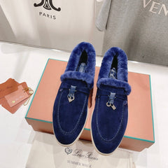 LP SUMMER CHARMS WALK LOAFERS NAVY FLEECE