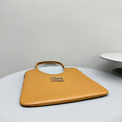 HOBO 40 TOTE IN GOLDENROD YELLOW CALFSKIN