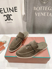 LP CHARMS WALK BABOUCHE LOAFERS CEDAR SUEDE