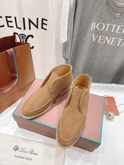 LP HIGH TOP OPEN WALK LOAFERS CAMEL SUEDE