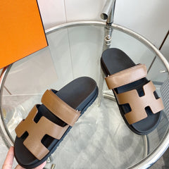 CHYPRE EPSOM Sandal brown Leather