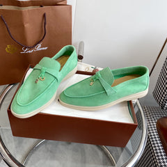 LP SUMMER CHARMS WALK LOAFERS MINT SUEDE