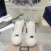 GG ACE 30 SUPREME TRAINER WHITE CALFSKIN