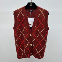 CHANEL 25S SET KNIT VEST STYLE 256