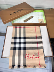 BBR SCARF 200 CM IN CASHMERE 490990