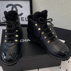 ANKLE BOOTS IN BLACK CALFSKIN 971629