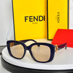 ROMA SQUARE FRAME SUNGLASSES FE40138I IN ACETATE